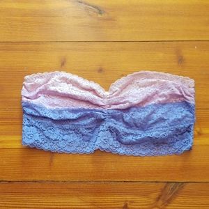 Pink vs Victoria's secret purple ombre bralette M